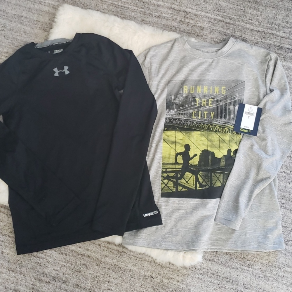 Under Armour and Gap Fit Shirts NWT